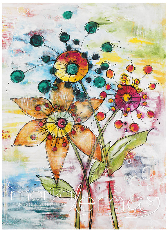 Fleurs-divines-canevas-20x24-acrylique