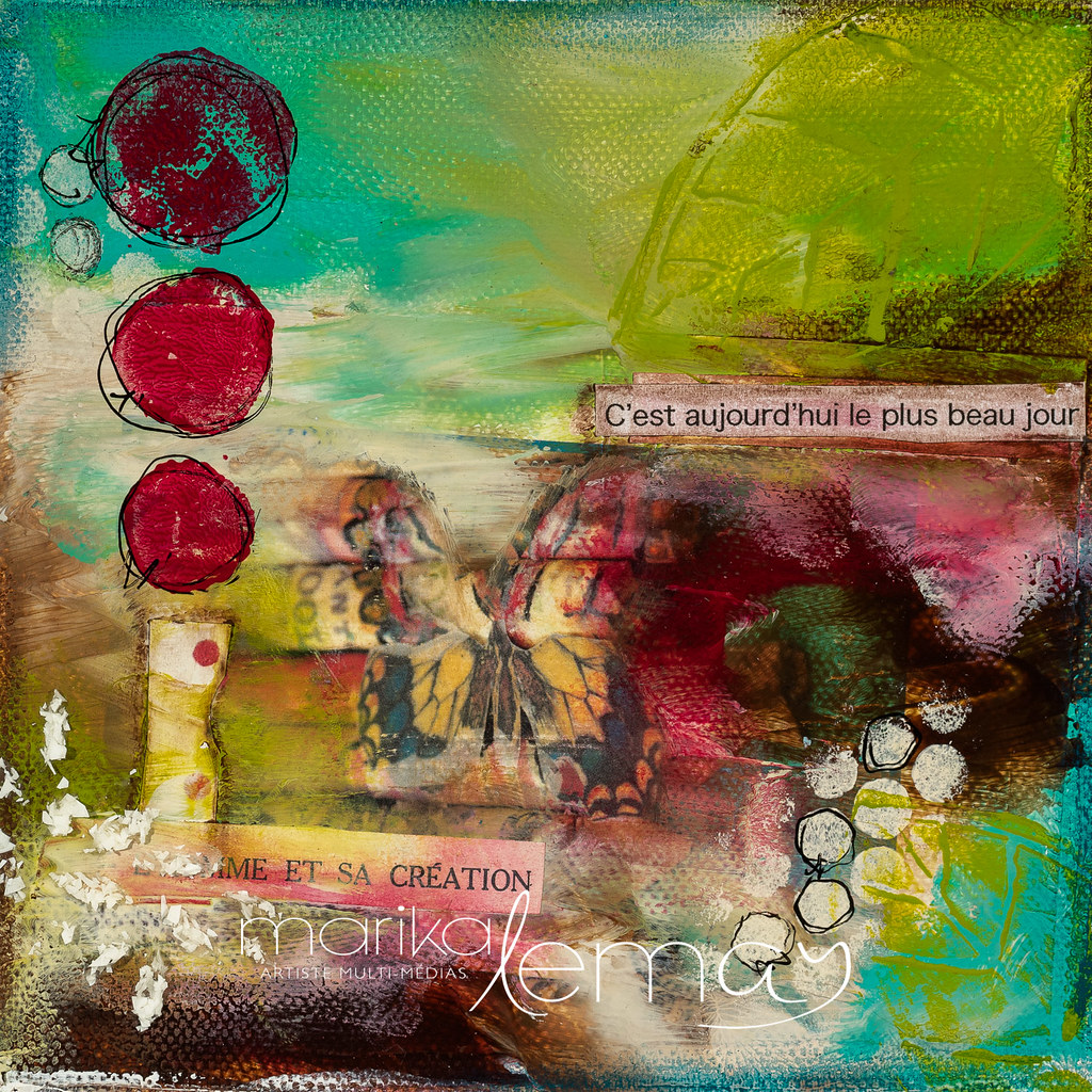 Le-plus-beau-jour-2-techniques-mixtes-sur-toile-6x6