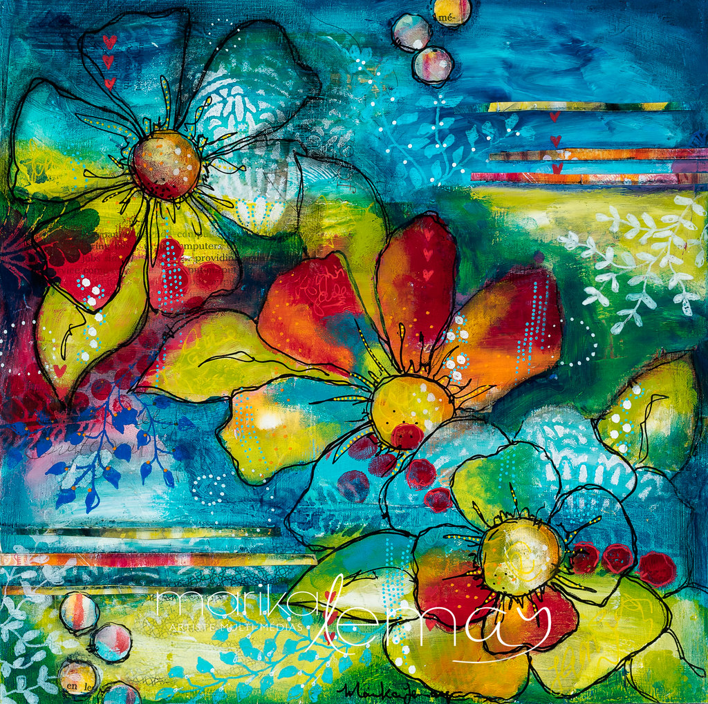 Multitude-10x10-techniques-mixtes-sur-bois