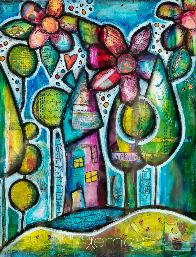 Paradis enchanté-9x12